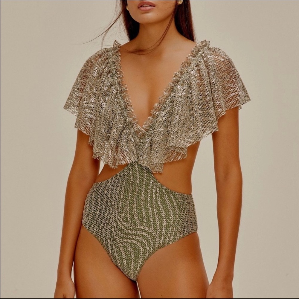 Agua De Coco One Piece Swimsuit